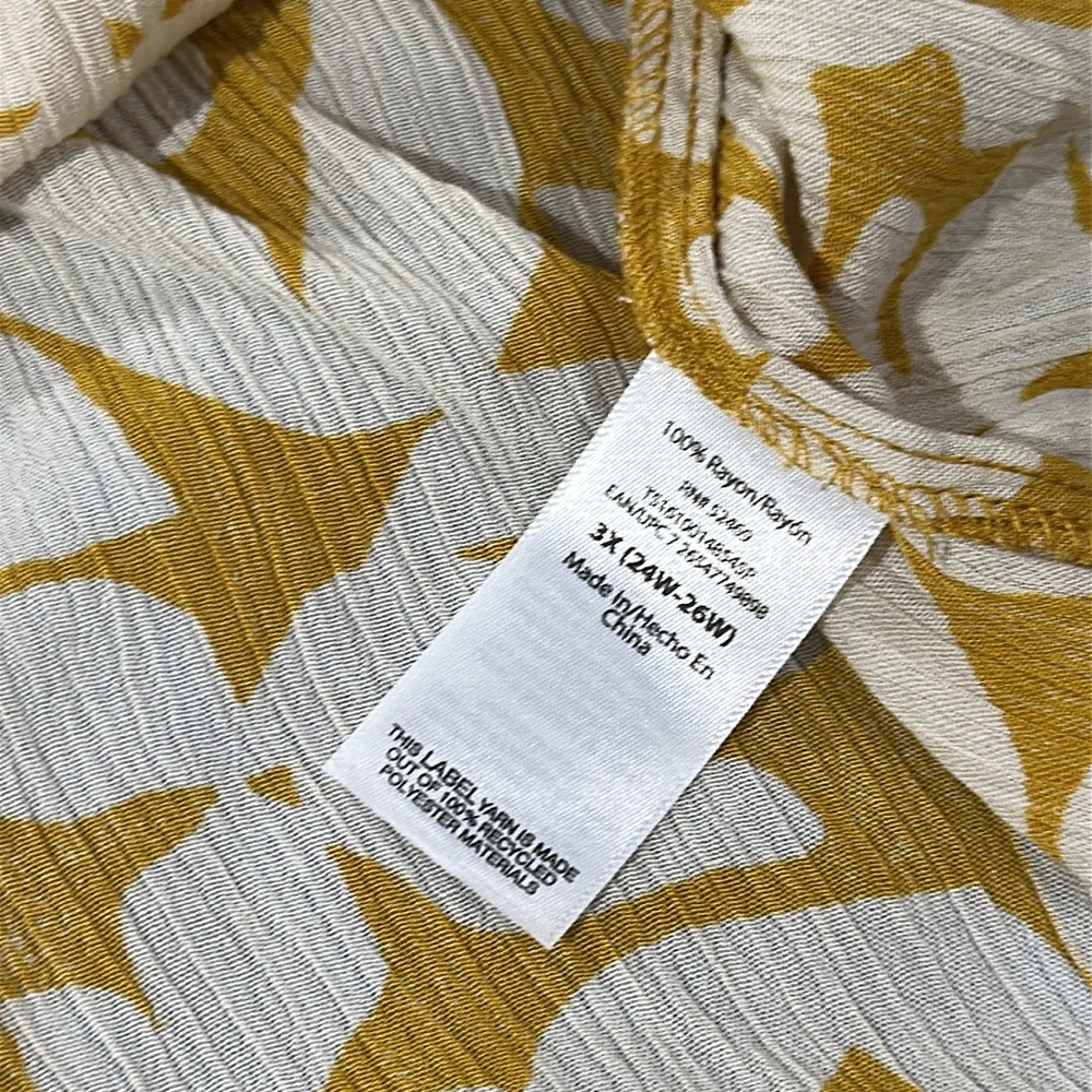 Terra & Sky Women's Plus Size Off The Shoulder Blouse with Long Sleeves 3 - Picture 11 of 11